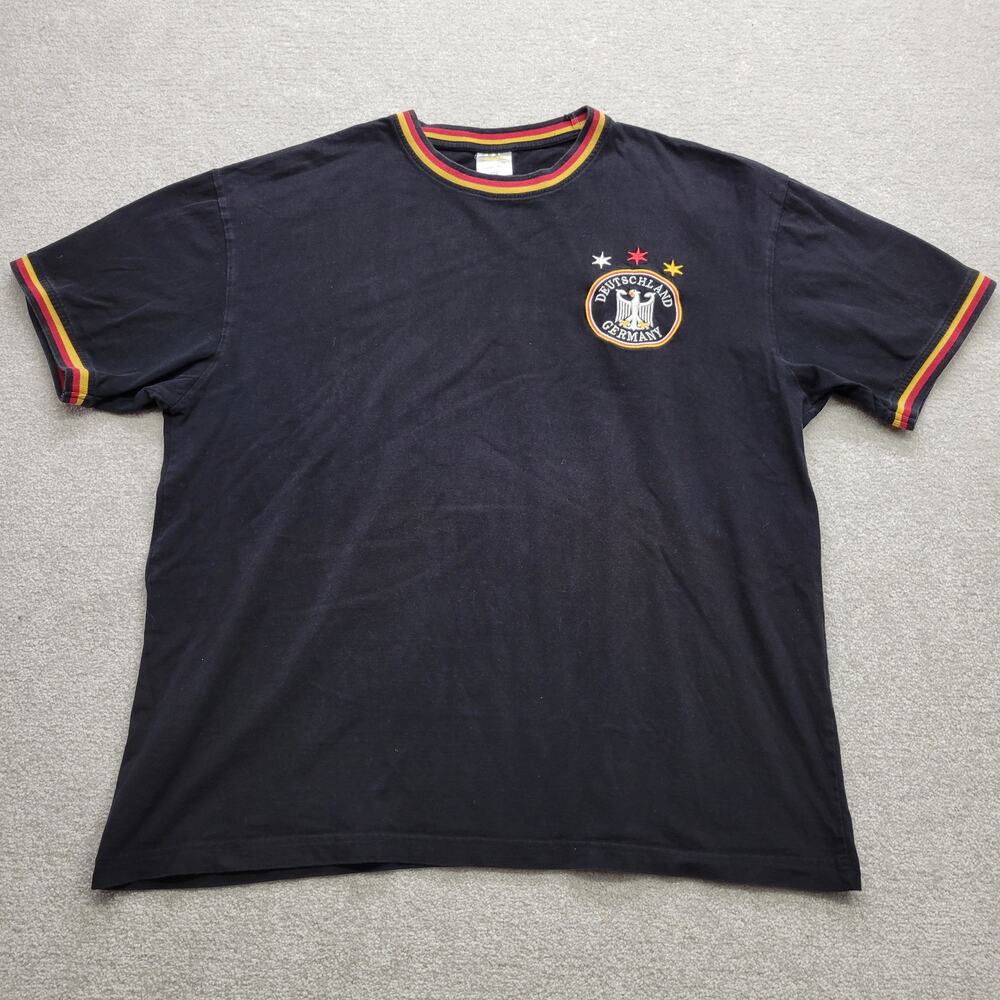 RTM Premium Collection Vintage Germany National Soccer Team Tee Men's Size Large
